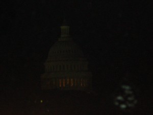 My attempt to get the Capitol at night since we were right next to it